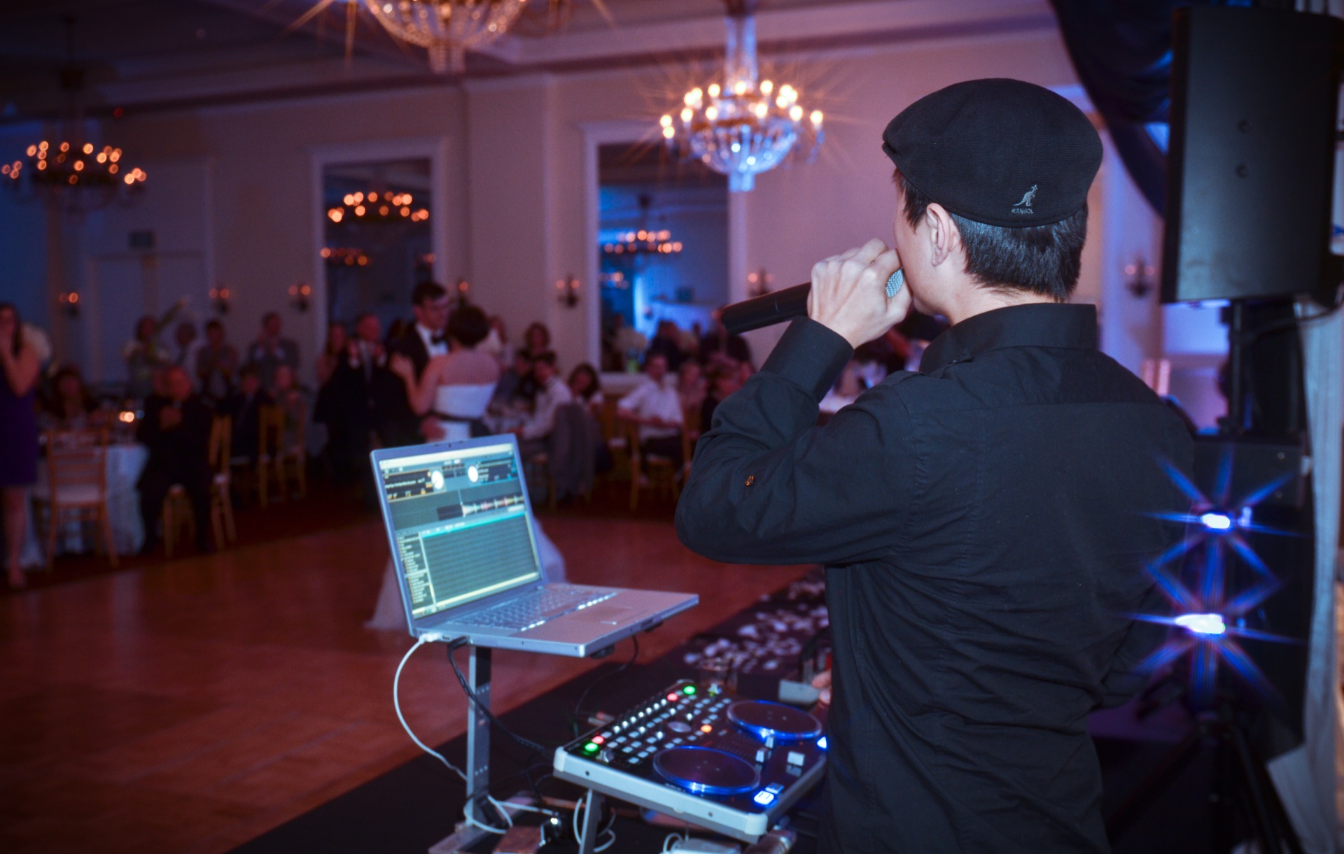 DJ entertainment at private party