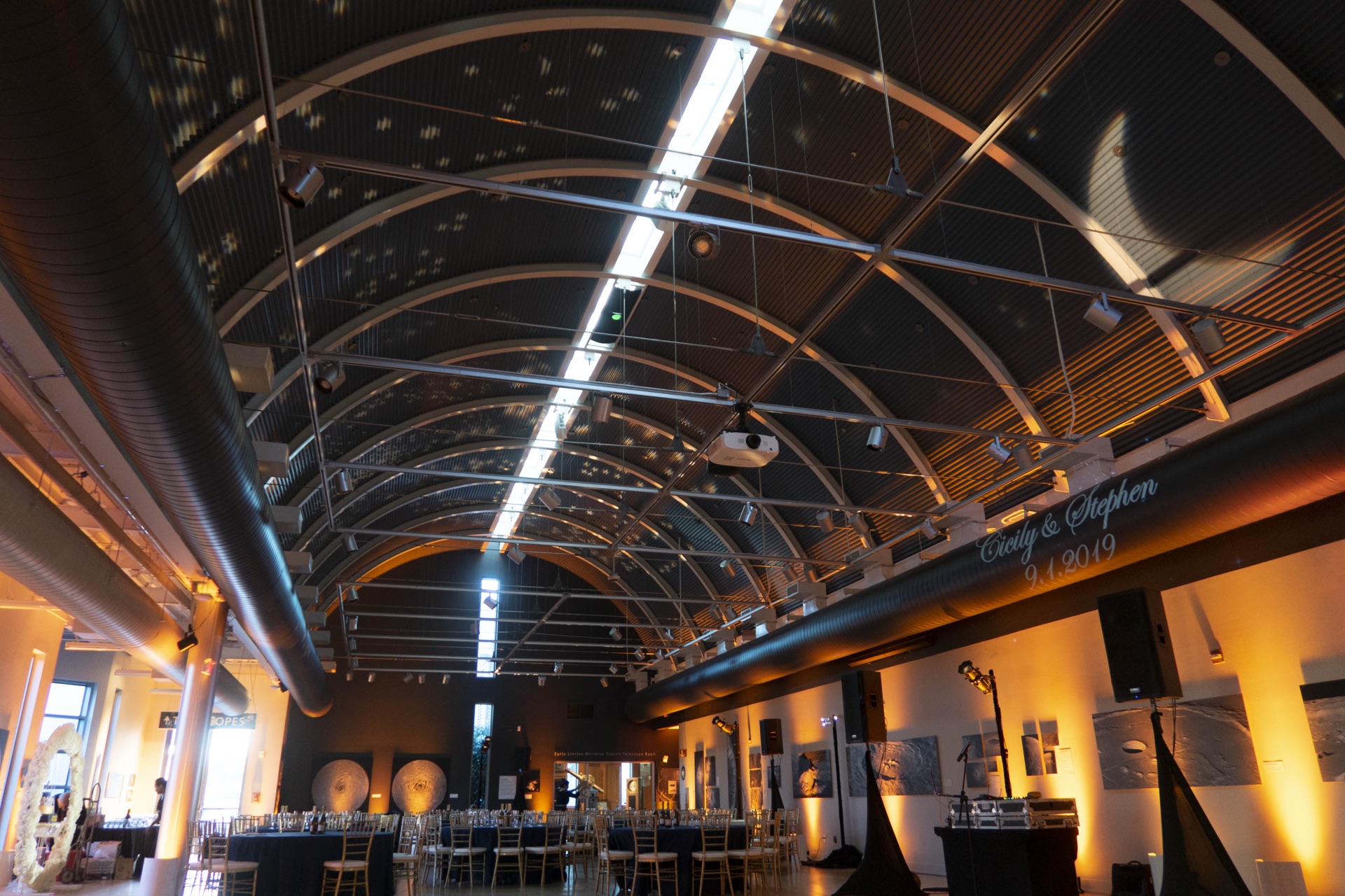 Professional event lighting and uplighting Bay Area